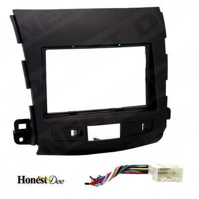 Kit de tablero y cables de instalación de radio doble DIN ISO estéreo para automóvil Outlander 99-7013 TB Foto 1 de 2