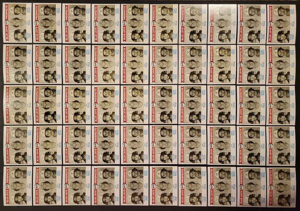 Lote de 50 tarjetas de novato de béisbol Victor Cruz/Ernie Whitt 1979 Topps #714 BB1771 Foto 1 de 1