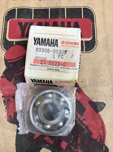 93306-30309 NOS Yamaha Rear Wheel Bearing FJ600 FZ750 BW200 FZR1000 XV750 6303 - Picture 1 of 1