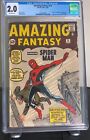 Amazing Fantasy 15 CGC 2.0 1st Spider-Man GRAIL Stan Lee Marvel Comics