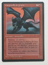 MTG GRANITE GARGOYLE Revised (French) FBB unplayed (OldManMTG 001-408)