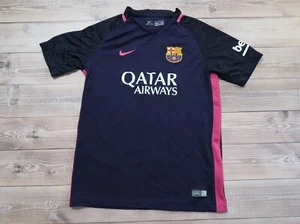 ⚽Camiseta de fútbol visitante Nike BARCELONA 2016 2017, talla L para niño - Imagen 1 de 18