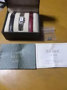 GUCCI 1800L Ladies Quartz Change Belt Watch Swiss made From JPN #2 - Picture 1 of 3