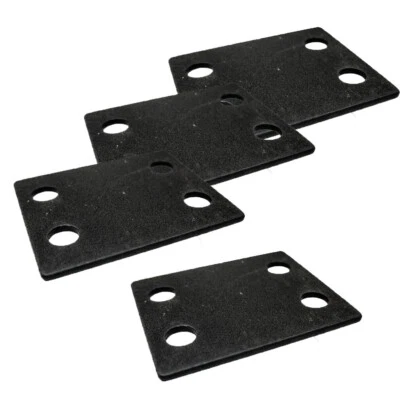 4 Plaque Airlift Pare-Choc Support Entretoises #12338164, Pour Militaire - Photo 1/4