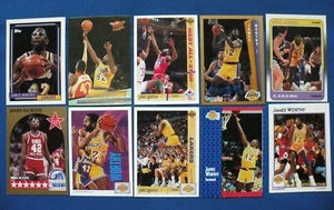 James Worthy Los Angeles Lakers (10) dal basket NBA anni '90 - Foto 1 di 2