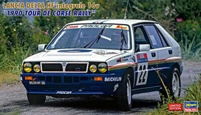 Hasegawa 1/24 Lancia Delta HF Integrale 16v 1990 Tour de Corse Rally Model Kit - Immagine 1 di 4