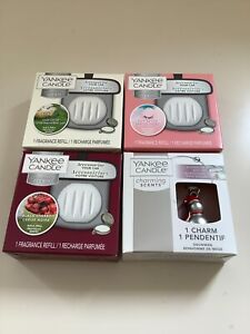 Yankee candle 3 x Charming Scents Refills & Charm