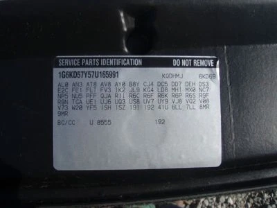 06 07 08 09 10 11 COMPRESOR CADILLAC DTS AC SIN PROVISIONES DE CLIMA CALIENTE 658641 Foto 1 de 4