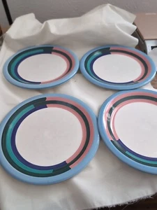 Newcor Design Concepts 6165 Milano Steinzeug 1992 4er Set Salatteller 7,5 Zoll - Bild 1 von 9