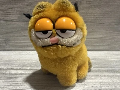 Dakin Garfield Cat Plush 5-inch Tiger Stripe Vintage Year 1980s - Image 1 of 4