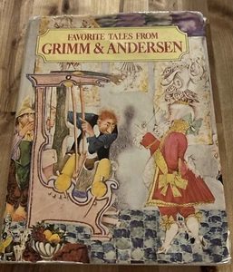 1984 FAVORITE TALES FROM GRIMM & ANDERSEN BOOK - JIRI TRNKA ILLUSTRATIONS - Picture 1 of 21