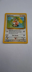 Pokemon Karte English Farfetch'd 27/102  top  Zustand!! aus meiner Sammlung 1999 - Bild 1 von 3