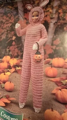 Annie's FASHION Doll CROCHET CLUB PATTERN Bunny Costume - Image 1 of 4