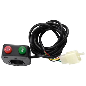 7/8" Universal Handlebar Turn Signal Light Indicator Horn Switch ON/OFF 22mm ATV - Picture 1 of 7