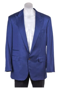 Rosso Milano Men Coats & Jackets Blazers N/A Blue Wool - Picture 1 of 2