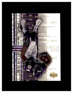 2001 UPPER DECK RANDY "BAD MAN" MOSS POWER SURGE  FREE SHIPPING