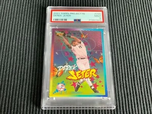 2021 TOPPS PROJECT 70 #745 DEREK JETER / RISK *PSA 9 MINT* YANKEES - Picture 1 of 2