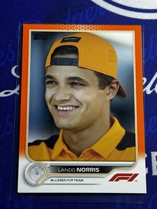LANDO NORRIS 2022 Topps Formula 1 F1 Orange 25/25 #34 Mclaren - Picture 1 of 2