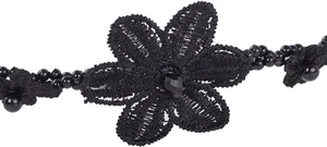 Lore FLOWER Haarkranz PerlenBlüten Haarreif / Haarschmuck Rockabilly - Bild 1 von 2