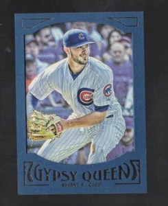 2016 Topps Gypsy Queen Framed Blue #79 Kris Bryant - Picture 1 of 2