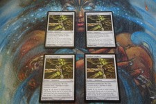 MTG - 4 x Viridian Longbow - EX Condition - Mirrodin