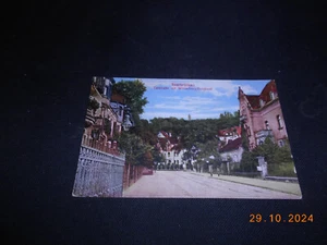 Saarbrücken Feldpost 1917 Talstraße Winterberg Gebäude Personen - Picture 1 of 2