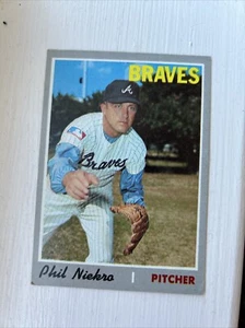1970 Topps Phil Niekro #160 Atlanta Braves - Picture 1 of 6