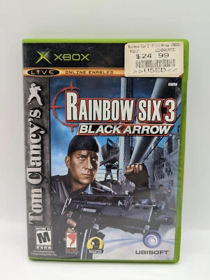 Tom Clancy's Rainbow Six 3 Black Arrow (Xbox, 2004) GOOD W/MANUAL! - Image 1 of 4