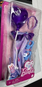 Mattel Barbie Mi Primera Barbie Paquete de Moda Sirena Tema Cumpleaños Vestido - Imagen 1 de 3
