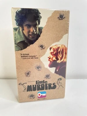 Sealed Little Murders VHS Tape Movie Key Video Elliott Gould Donald Sutherland - Image 1 of 4