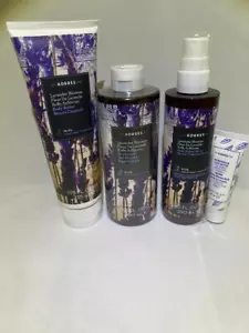 Korres Lavender Blossom 4 Pc. Set Body Butter Shower Gel Spray Face Butter NEW! - Picture 1 of 1
