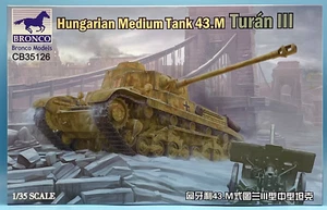 BRONCO 1/35 CB35126 Hungarian Medium Tank 43.M Turán III Brand New Kit - Foto 1 di 2