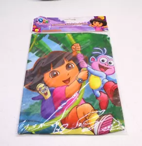 Dora The Explorer Stretchable Fabric Book Cover School Home - Foto 1 di 3
