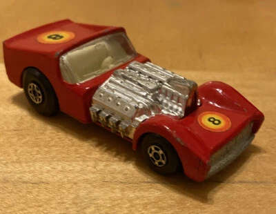 Vintage 1970 Matchbox Lesney Superfast Rare Road Dragster Car #8 England NO 19 + - Image 1 of 4