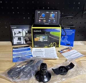 Garmin Nuvi 40LM 4.3" GPS & Magellan RoadMate 1440 GPS Lot of 2 Tested Working - Picture 1 of 15