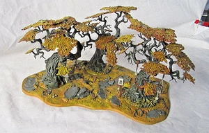 Warhammer 40k Citadel Woods Scenery Autumn. Custom Painted - Picture 1 of 4