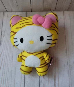SANRIO HELLO KITTY TIGRE "ANIMALES DE CIRCO" PELUCHE MUÑECA GATO - 2014 - FIESTA - Imagen 1 de 5