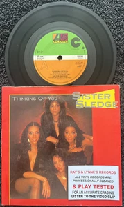 Sister Sledge – Thinking Of You / We Are Family 7'' Vinyl PLAY TESTED VG+ VIDEO - Picture 1 of 8