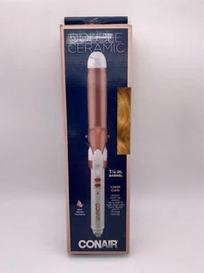 Conair Double Ceramic Curling Iron 1.25" - Rose Gold - NEW - Picture 1 of 2