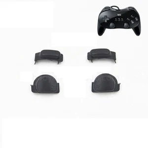 Botón de disparo negro izquierdo derecho ZL ZR para controlador de gamepad Nintendo Wii PRO - Imagen 1 de 2