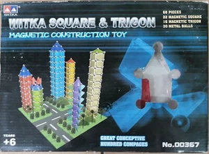 JUEGO MAGNETICO DE CONSTRUCCION WITKA 136 PIEZAS - Imagen 1 de 5