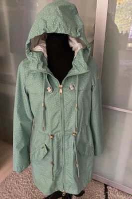 Love Rainwear (C&A)Damen Regenjacke Windjacke mit Kapuze Größe 38,Farbe:Seladon - Bild 1 von 4