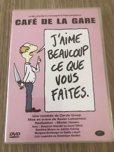 PIÈCE DE THÉÂTRE J’AIME BEAUCOUP CE QUE VOUS FAITES CAROLE GREEP DVD VF RARE - Picture 1 of 3