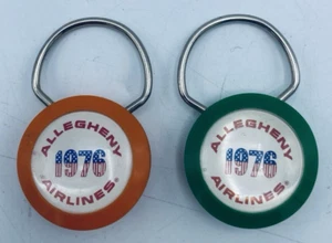 Allegheny Airlines North America 6th Largest Passenger Carrier Keychain Vintage - Picture 1 of 6