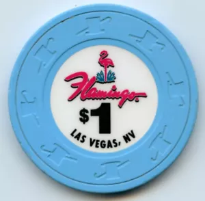 1 $ Chip vom Flamingo Las Vegas 2011 veraltet - Bild 1 von 2