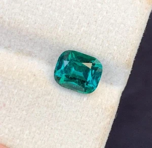 Piedras preciosas sueltas de turmalina azul-verde laguna natural de 3,1 quilates Afganistán - Imagen 1 de 6