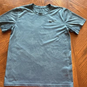 Nike Men's Dri Fit Polyester Teal Color Activewear Top Size Medium - Picture 1 of 3