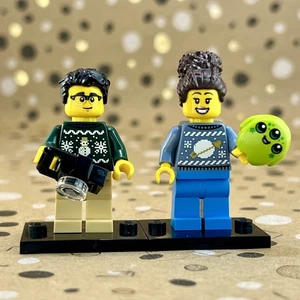 LEGO CITY - X'mas Cam Mann & Pullover Dame Minifiguren - cty1931 cty1933 - 60475 - Bild 1 von 14