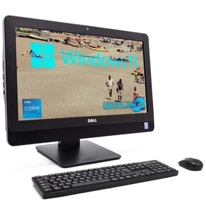 Dell Aio 3030 19.5" I3 4130 4Gb 120Gb Pc Windows 11 Grafica Photoshop Autocad - Picture 1 of 8