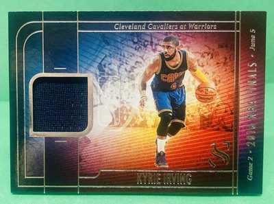 2024-25 Panini Silhouette Kyrie Irving 2016 NBA Finals Patch Game Used Jersey - Image 1 of 4